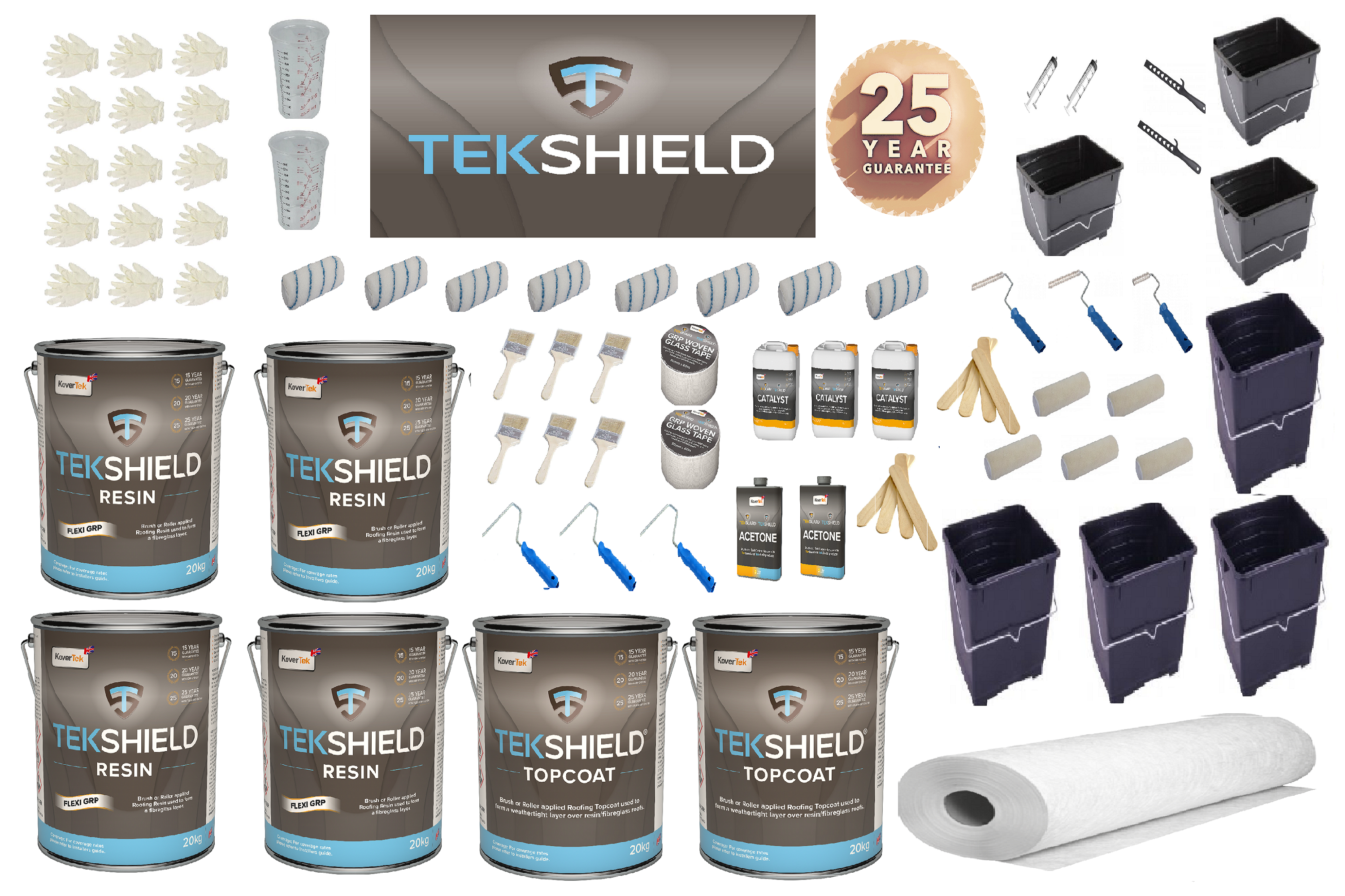 Tekshield 57m² Roof Kit 600g - 25 Year Guarantee