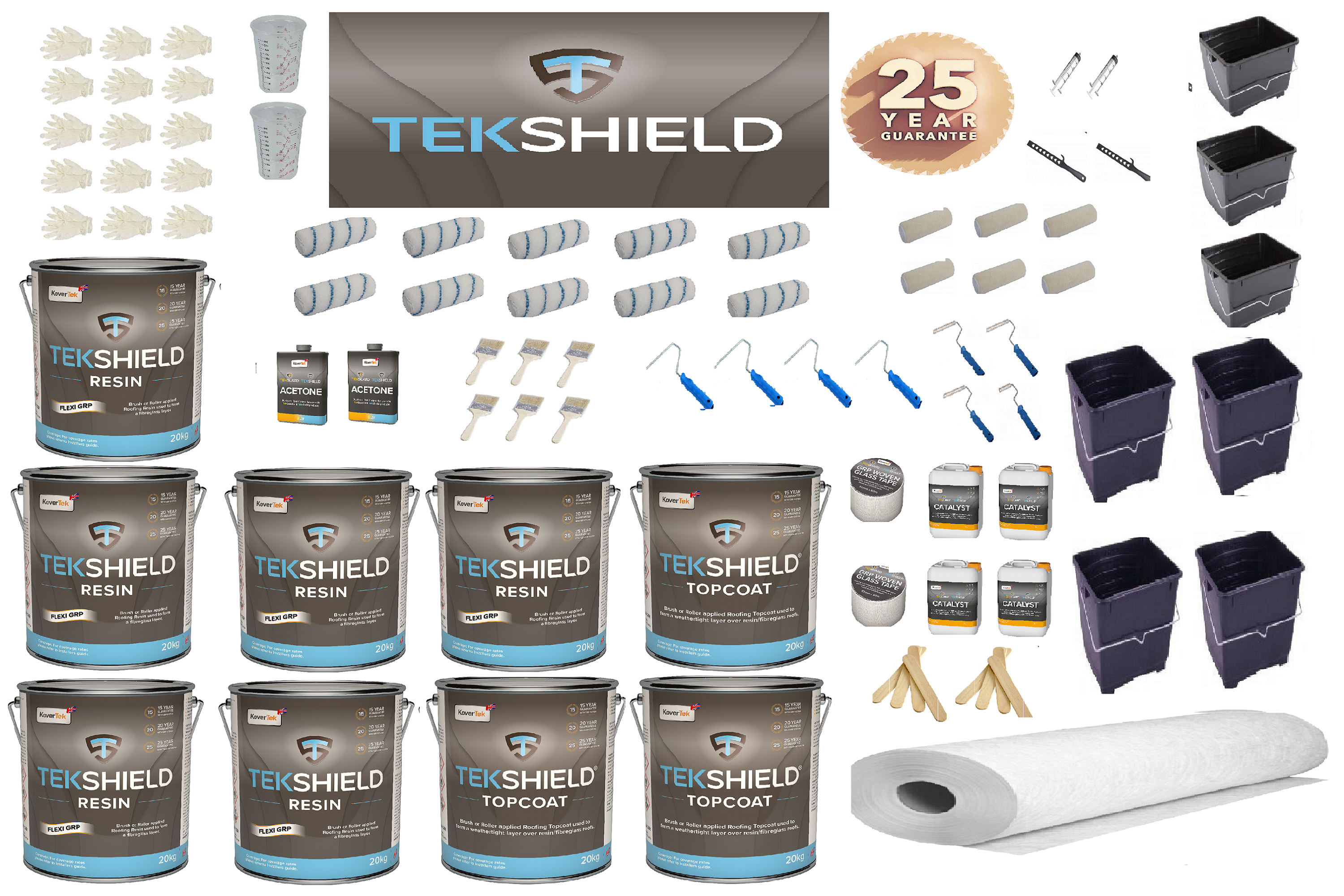 Tekshield 85m² Roof Kit 600g - 25 Year Guarantee